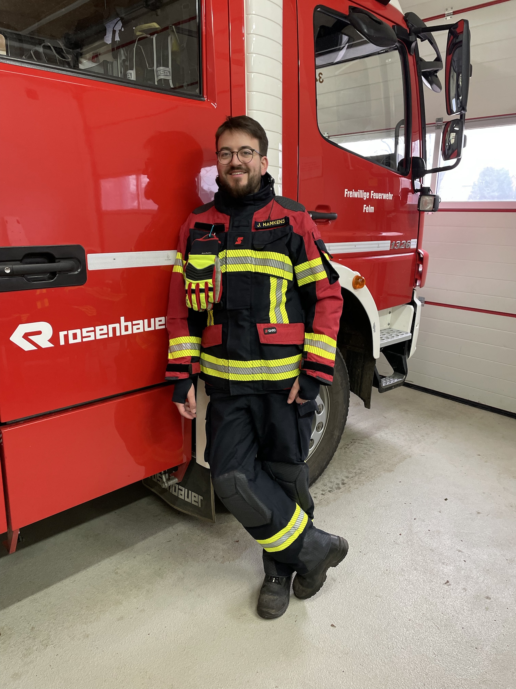 Justus von der Freiwilligen Feuerwehr Felm